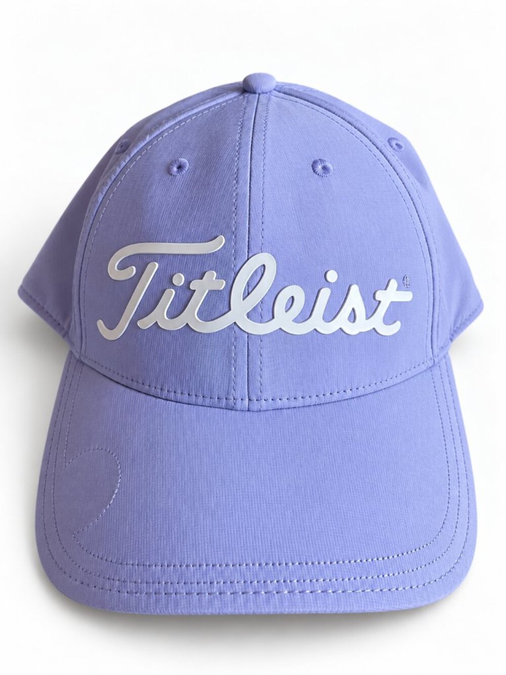 Titleist Women’s Lavender Purple Golf Hat Adjustable Strapback White Logo Cap